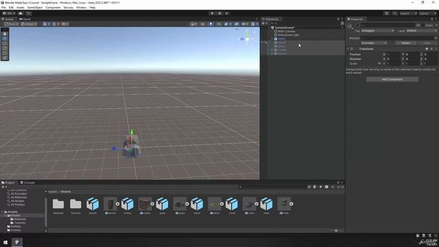18 - Создание префабов в Unity