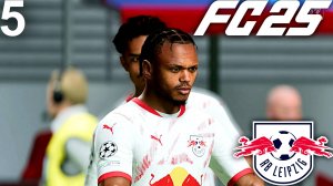 FC 25 КАРЬЕРА ЗА ЛЕЙПЦИГ #5 - БИТВА С ЛИВЕРПУЛЕМ В ЛЧ и ТРАВМА КЛЮЧЕВОГО ИГРОКА!