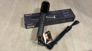 Распаковка и мини обзор расчески-выпрямителя DEXP HST-2359