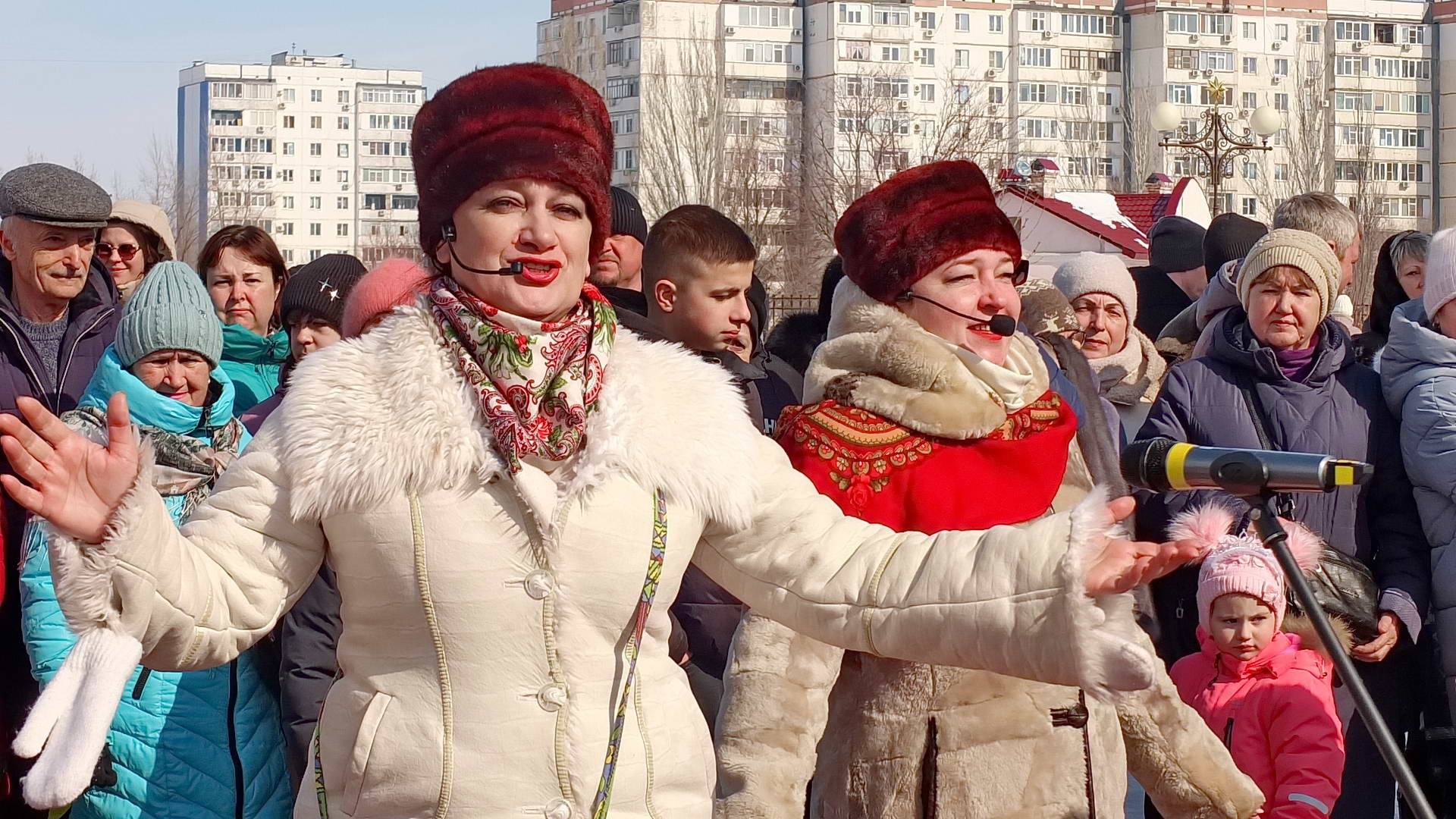 Масленица В Волгодонске, на площади у храма 2.03.2025