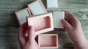 Силиконовые молды для мыла ручной работы "Ботаника"