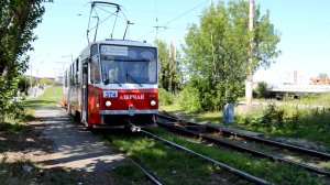 Трамваи на улице Халтурина в Екатеринбурге