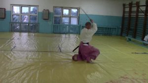 Иайдзюцу: "меч направленный влево" - САКЕН (5) Iaijutsu: "sword pointing to the left" - SAKEN