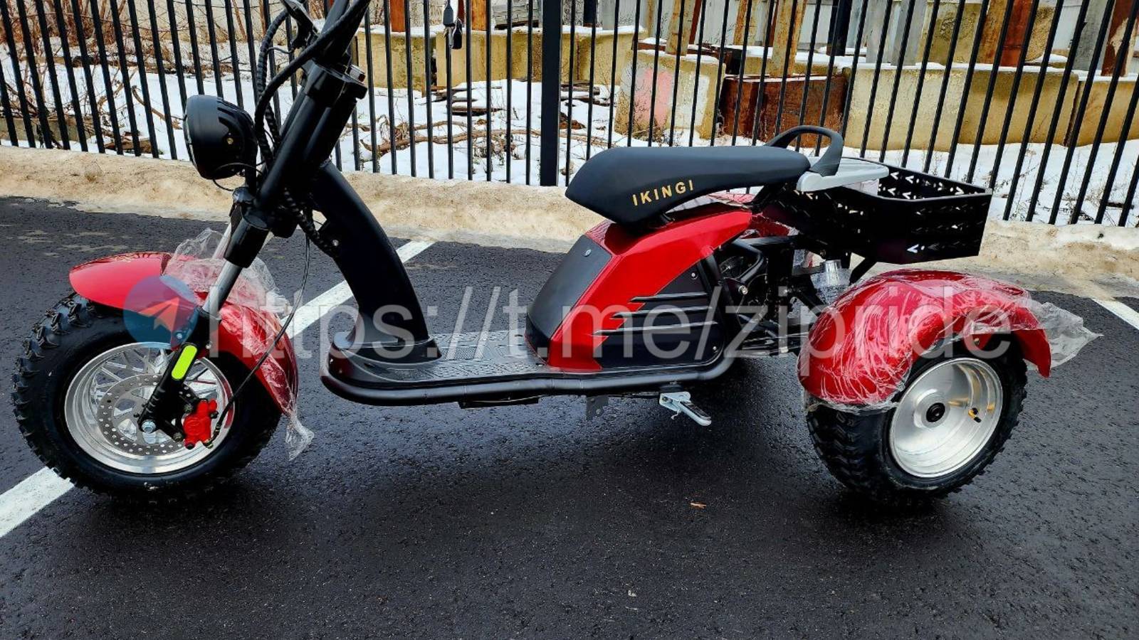 ✔️НОВИНКА Обзор Электроскутер трицикл IКINGI М6 trike 6000w 60v 30Ah