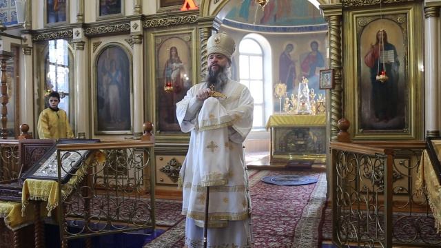 Проповедь архиепископа Варлаама в Неделю сыропустную, воспоминание Адамова изгнания