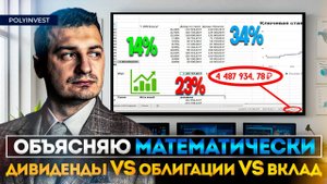 Длинная доходность лучше разовой. Подробный расчет: Дивиденд VS Облигация (купон) VS Депозит. Ч2