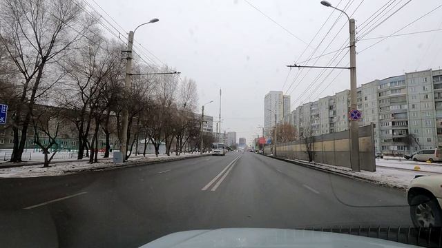 г.Красноярск улицы Воронова и Краснодарская,февраль 2025г.