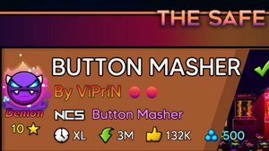 geometry dash Button MASHER