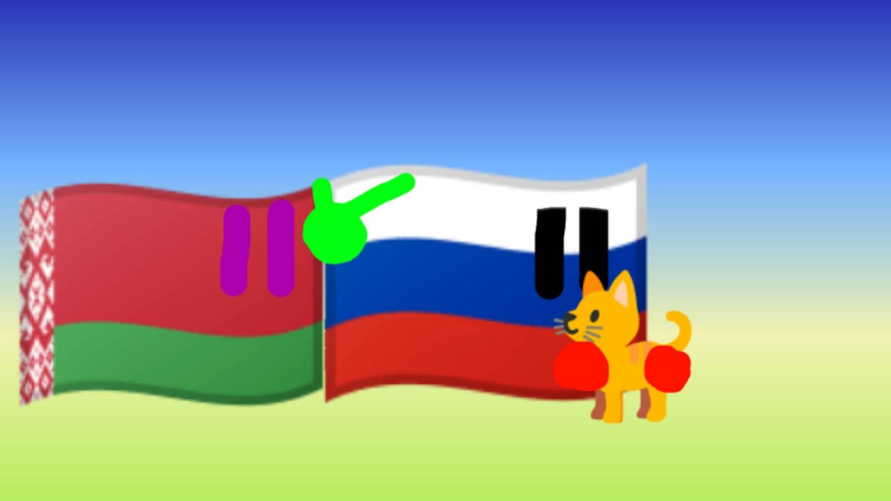 Государственные флажки 5 серия котёнок