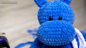 Амигуруми: схема Бегемотик | Игрушки вязаные крючком