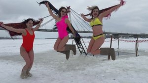 Знатно ЗИМУ ПРОВОДИЛИ 😹 Russian beauties Моржи России 🇷🇺 4К