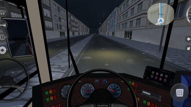 поездка на автобусе в игре.