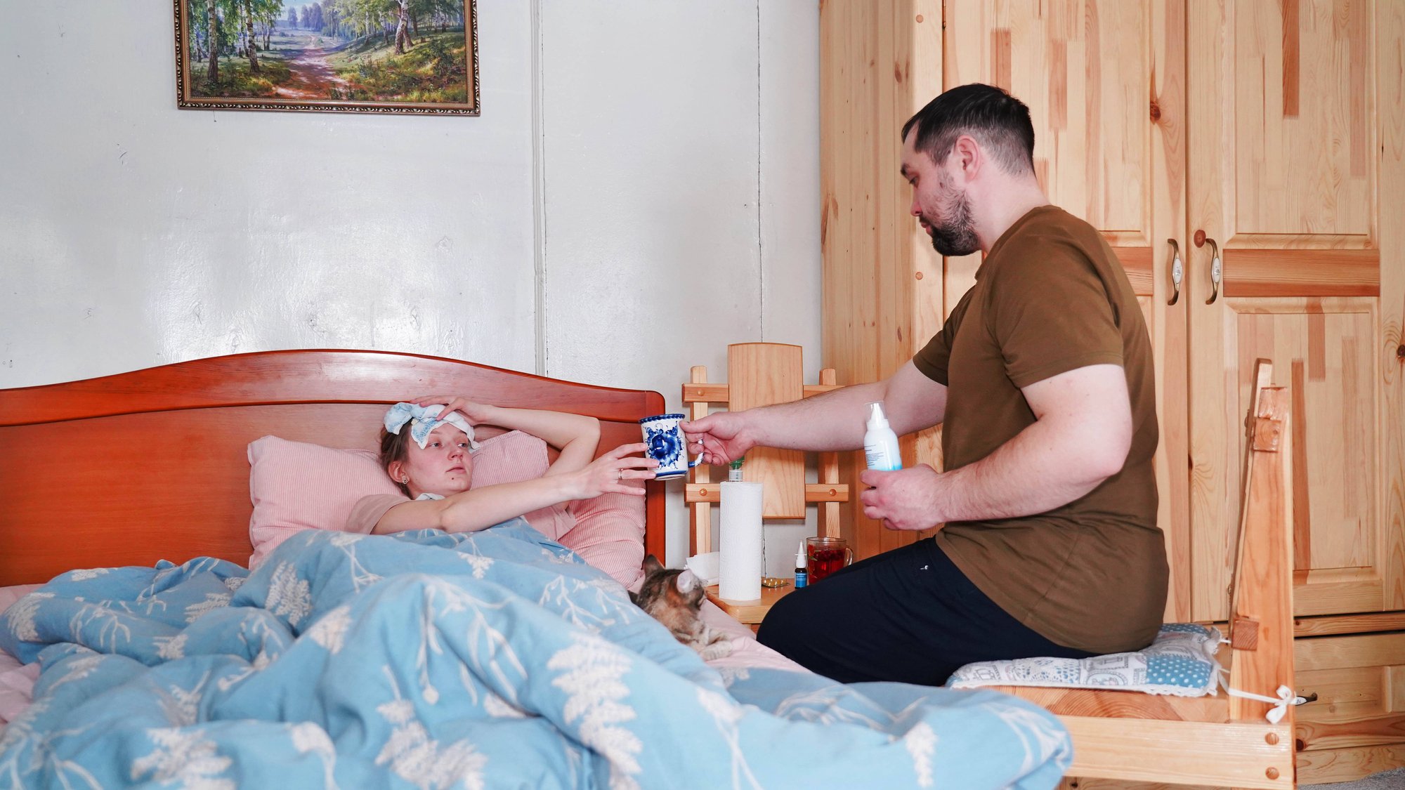 БОЛЕЗНЬ СВАЛИЛА НАПОВАЛ  ЛЕЧУ ЖЕНУ НАРОДНЫМИ СРЕДСТВАМИ  ВОССТАНАВЛИВАЕМ ИММУНИТЕТ ОВОЩАМИ ИЗ ЯМЫ