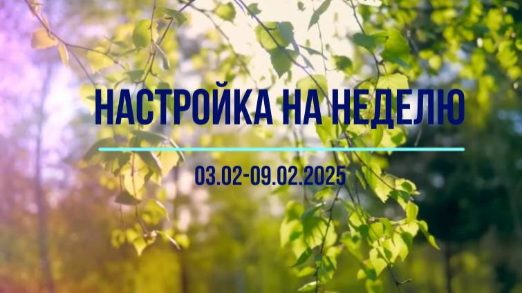 Настройка на неделю 3-9.02.2025 #психология #осознанность
