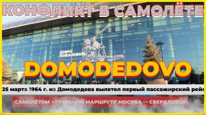 КОНФЛИКТ в самолете. Аэропорт Домодедово. DME обзор, регистрация на рейс