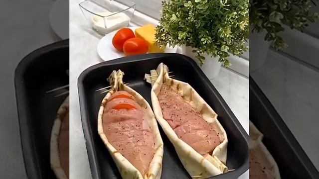 Куриные лодочки😍