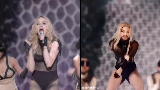 Madonna - "Vogue" (Sticky & Sweet Tour) ― DANCE COVER by Karel смотреть онлайн