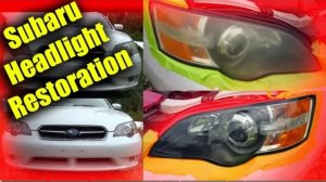 Восстановление фар Subaru
