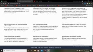 Amazon cyber security training with certificate | Amazon free course certificate !