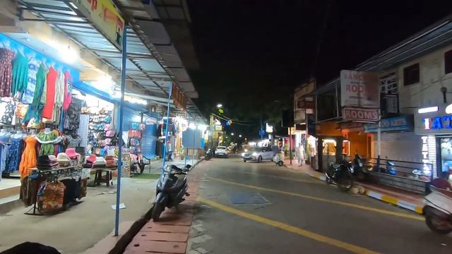 TITO'S LANE GOA AFTER LOCKDOWN || BAGA BEACH || STREET VIEW || GO PRO HERO 7
