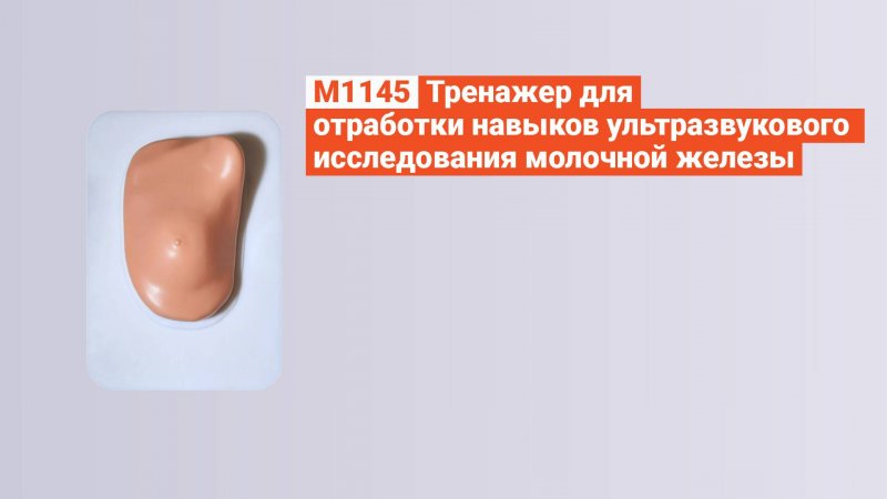 М1145 - Тренажер для отработки навыков ультразвукового исследования молочной железы