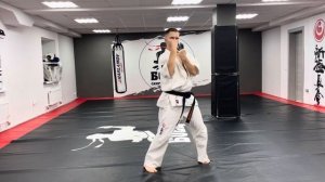Кихон ката на 6 кю. КИОКУШИНКАЙ