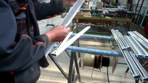 Как собрать холодное поворотное окно из профиля проведал / Как собираются алюминиевые конструкции