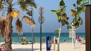 Дубай прогулка по парку и по набережной!