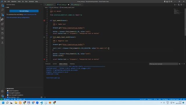 014. Python + Selenium