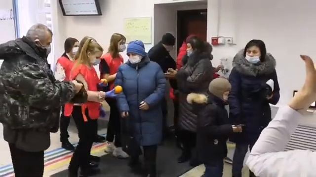 Традиция МЫ ВМЕСТЕ подари апельсин