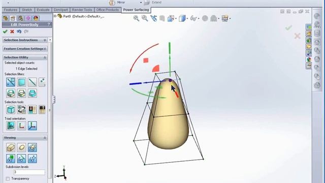 Getting Started with Power Surfacing for SOLIDWORKS смотреть онлайн