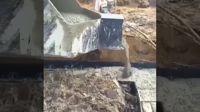 Бетонирование фундамента.