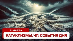 Новости сегодня 02.03.2025. Катаклизмы за день, ЧП, события дня