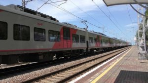 Сдвоенная Ласточка ЭС1-021 и ЭС1-023