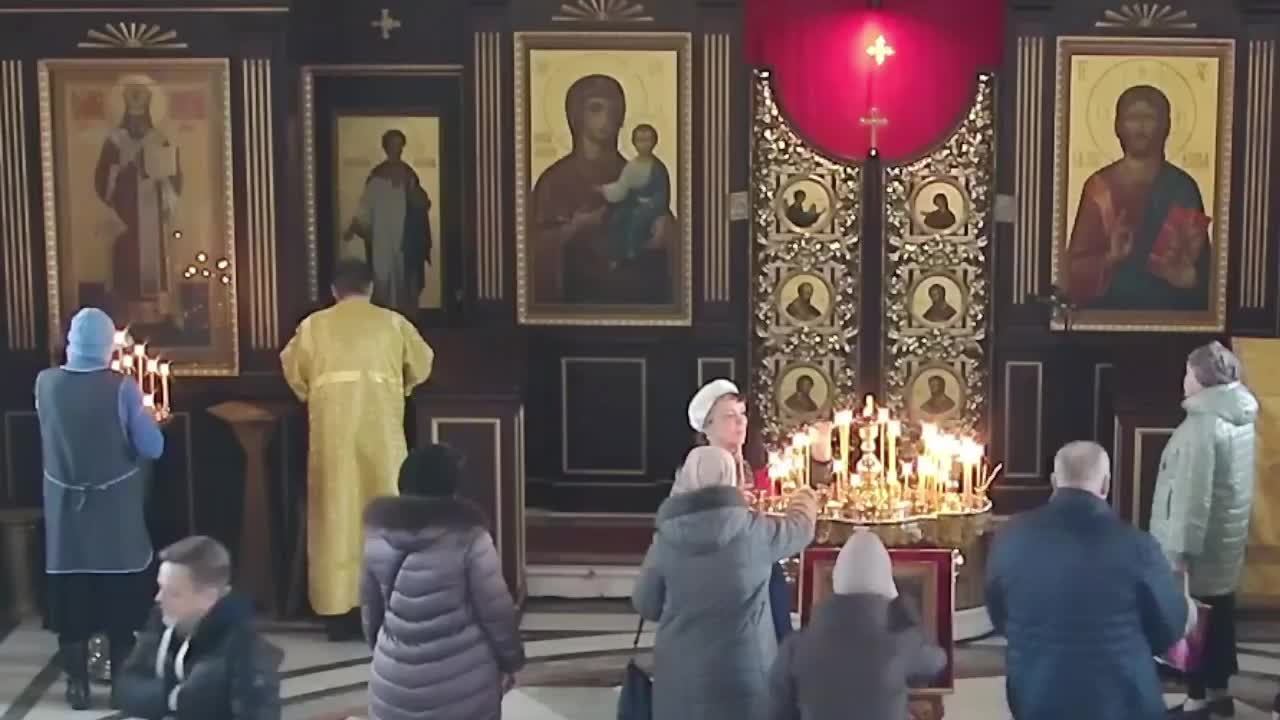 02.03.2025  Неделя сыропустная. Воспоминание Адамова изгнания. Прощеное воскресенье. Литургия.