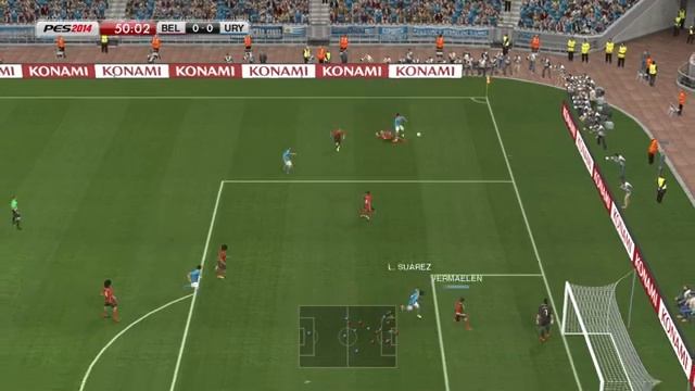 PES 2014 WC.  Belgium - Uruguay