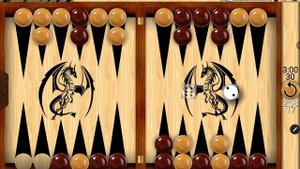 Игра в длинные нарды с комментариями 07 победа с оином