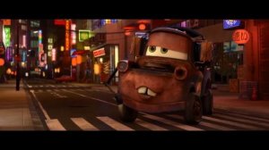 Гонка в Токио ч 2   "Тачки 2" отрывок из фильма