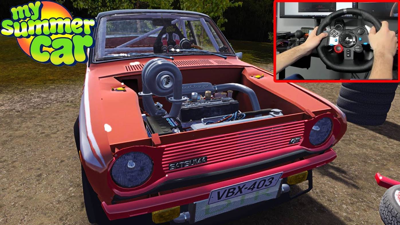 ТУРБОКОМПРЕССОР SATSUMA - БЕЗУМНОЕ ВОЖДЕНИЕ - My Summer Car смотреть онлайн