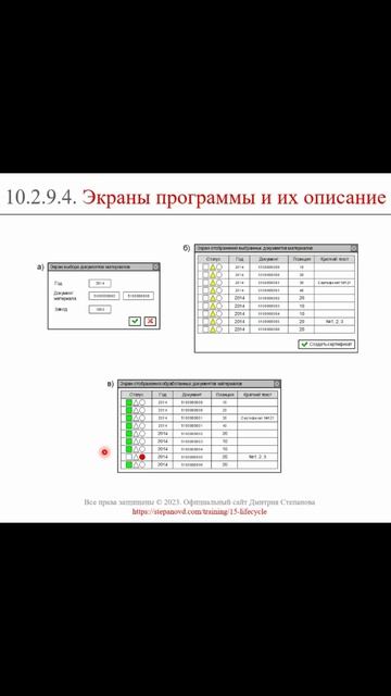 Описание экранов программы в спецификации || ERP-системы и КИС (словарь) #erp #кис #pmo #sap #1с