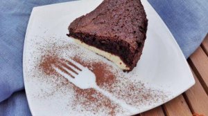 Королевская шоколадно-творожная ватрушка