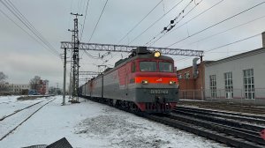 "Упущенный встречный ПДС из-за квартета!" Электровозы ВЛ10У - 419 / 514 по СМЕ с груз.поездом