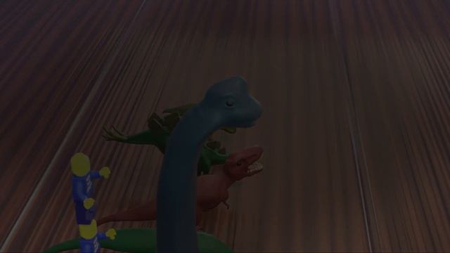 Dinosaurs size comparison with Lego minifigures. - year 2020!! смотреть онлайн