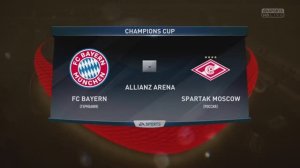 Бавария - Спартак Полуфинал Лиги Чемпионов первый матч УЕФА 2021/2022 FIFA 18 PS5
