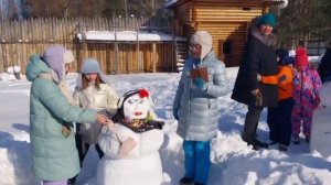 Катание на маламутах для наших гостей: Масленица на Курорте «Русь»