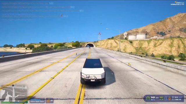 СТОИТ ЛИ ПОКУПАТЬ ТЕСЛА КИБЕРТРАК В ГТА 5 РП? ОБЗОР И ТЕСТ TESLA CYBERTRUCK GTA 5 RP ПРОМОКОД FUNNY