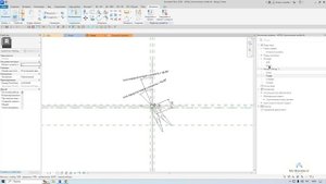Autodesk Revit: Привязка вложенного семейства к опорным линиям с поворотом