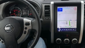 Магнитола в стиле Tesla: Tyres T-Pro 2 в Nissan X-trail T31
Тюнинг салона.