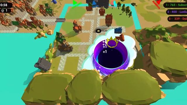 Hole.io Map Control: 100.00% - Time Mode Big Hole WORLD RECORD #411 смотреть онлайн