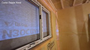 Монтаж окон в каркасном доме. ТЕПЛЫЙ подставочный профиль вместо пластикового. Окна рехау